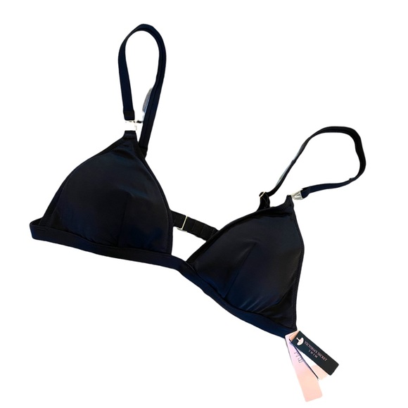 VS triangle bikini top Size L NWT